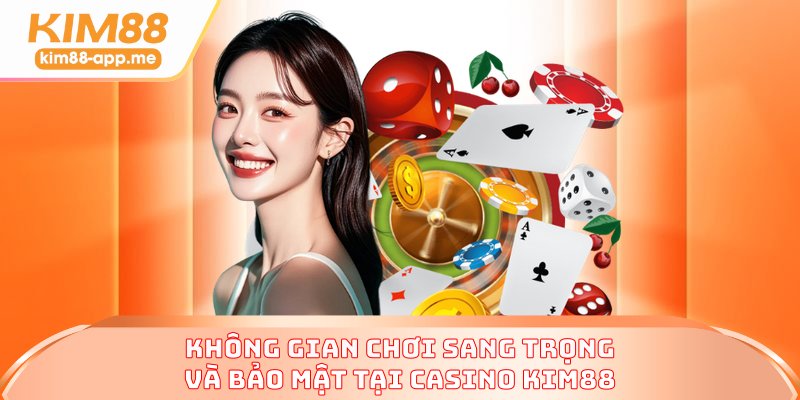 Toàn cảnh sảnh game hiện đại tại casino KIM88